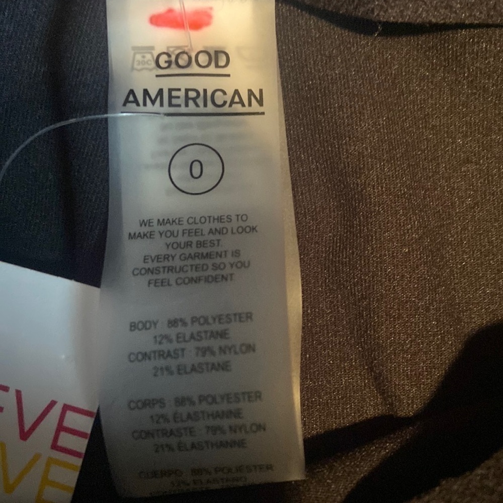 NWT Good American Black Leggings - Picture 7 of 10